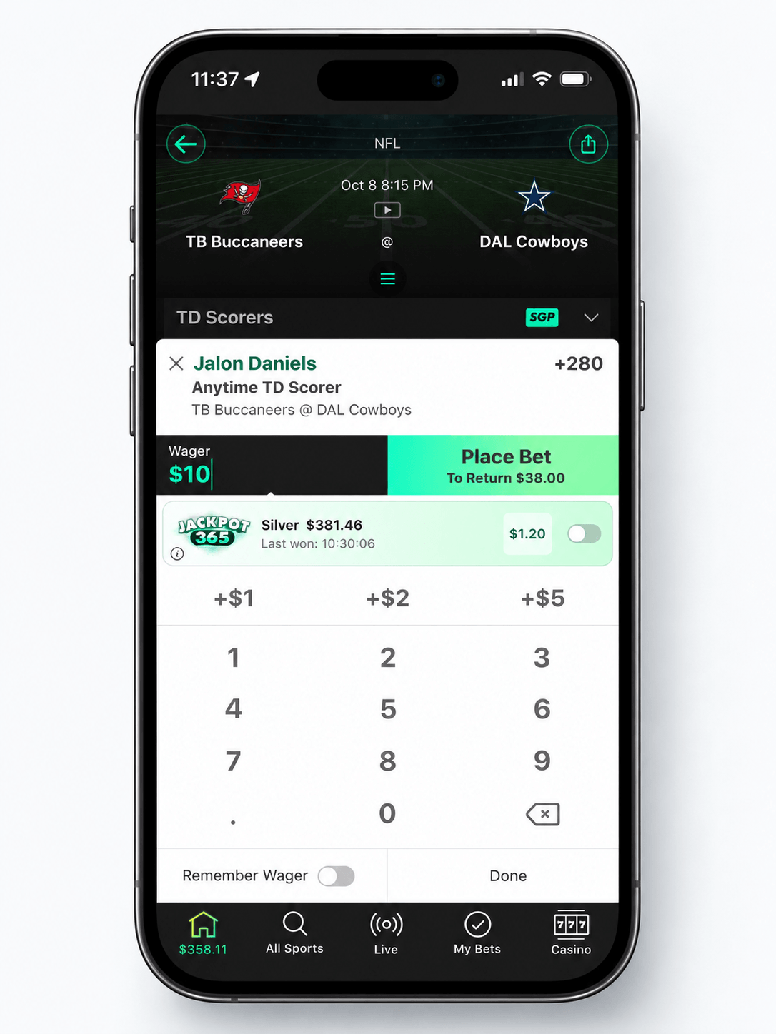 bet365 NFL